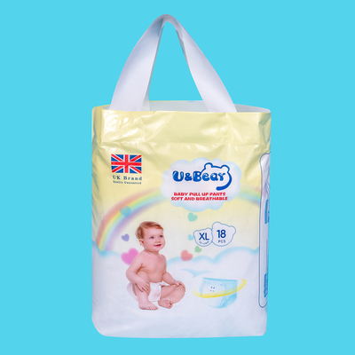 Nefes Alabilir Kolay Yukarıya Çıkan Antrenman Pantolonu Bebek Bezleri SAP Absorbency 3D Sızıntı Önleyici