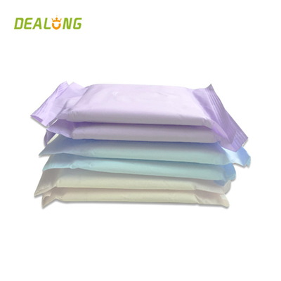240mm Non Woven Lady Taze Kadınlar İçin Hijyenik Pedler Günlük Kullanım Pamuklu Yüzey