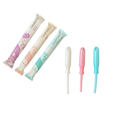 BPA İçermeyen Organik Pamuk Tampon Lateks İçermeyen ODM/OEM Markası