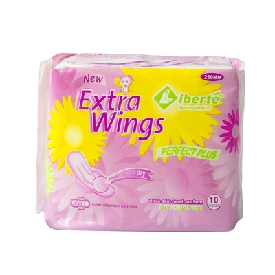 Extra Wings Organik Hijyenik Pedler 250mm Kuruluk Hijyenik Peçete Takan Kadınlar