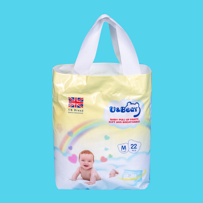 Nefes Alabilir Kolay Yukarıya Çıkan Antrenman Pantolonu Bebek Bezleri SAP Absorbency 3D Sızıntı Önleyici