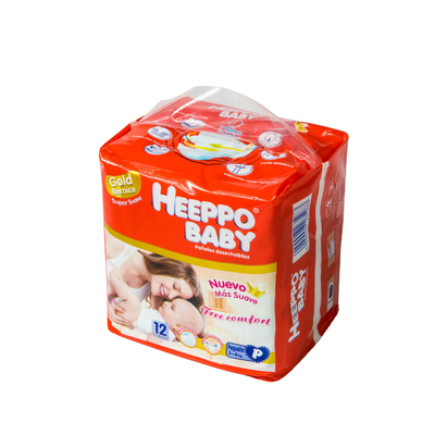 PE BackSheet Tek Kullanımlık Bebek Bezi Kabartmalı Hamuru Sihirli Bantlı Bebek Bezi Pedleri