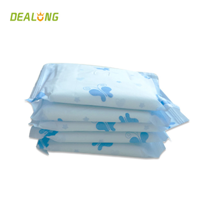 240mm Non Woven Lady Taze Kadınlar İçin Hijyenik Pedler Günlük Kullanım Pamuklu Yüzey