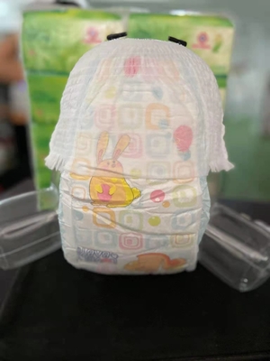 Dokumasız Kumaş Bebek Pantolonu Yukarı Çekin Bebek Bezi Tek Kullanımlık Sınıf B