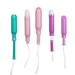40'lı Paket Biyobozunur Organik Pamuk Tampon ODM OEM Markası