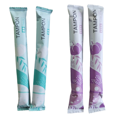 OEM Private Label Kadın Hijyeni Organik Pamuk Tampon Dönemi