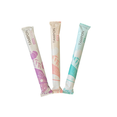 OEM Private Label Kadın Hijyeni Organik Pamuk Tampon Dönemi
